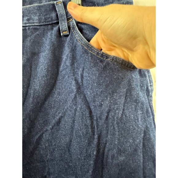 Rustler Jeans Mens Size 40 X 30 Blue Dark Wash Western Work Denim Casual - Picture 4 of 6